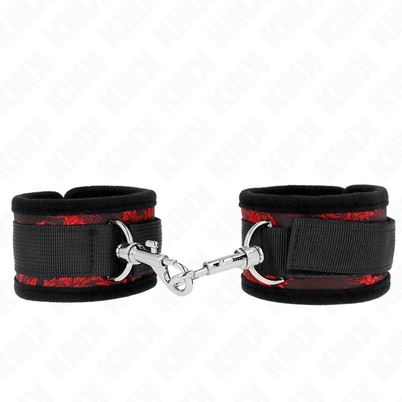 KINK - ROOD-ZWARTE SCHANDAAL DESIGN POLSBANDJES