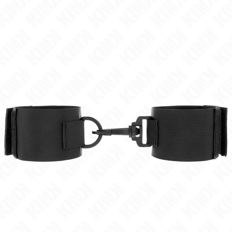 KINK - ZWARTE NYLON POLSBANDJES