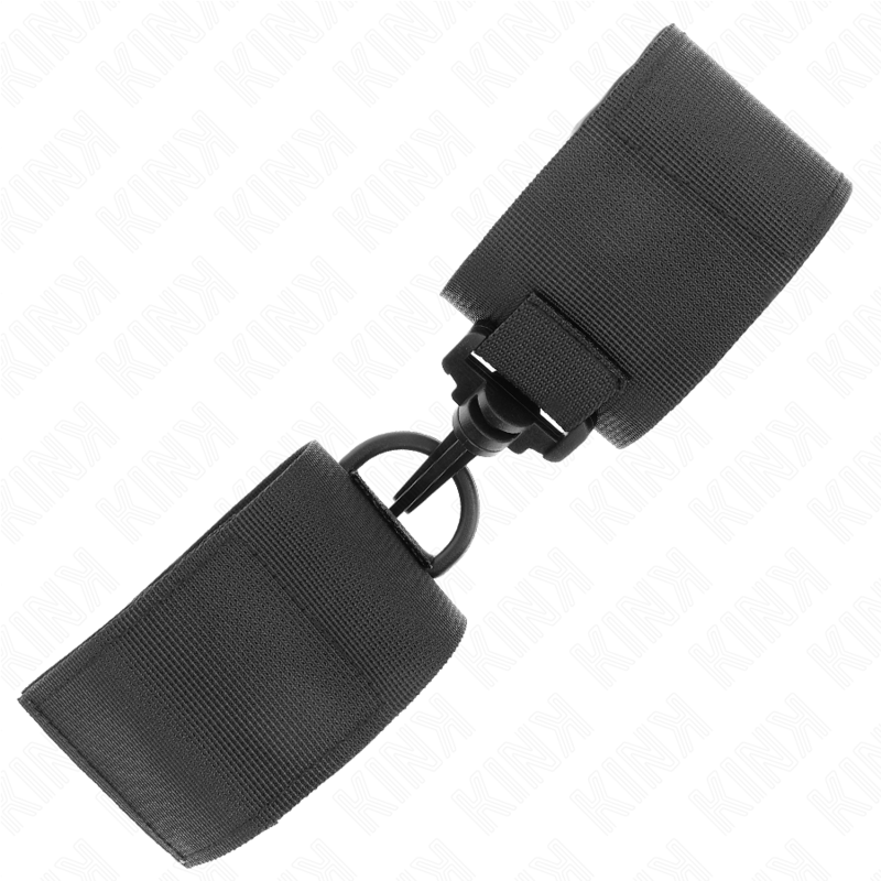 KINK - ZWARTE NYLON POLSBANDJES