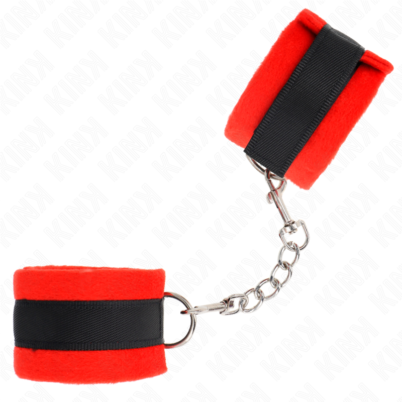 KINK - POLSBANDJES VOOR BEGINNERS ZWART-ROOD 30 X 7 CM
