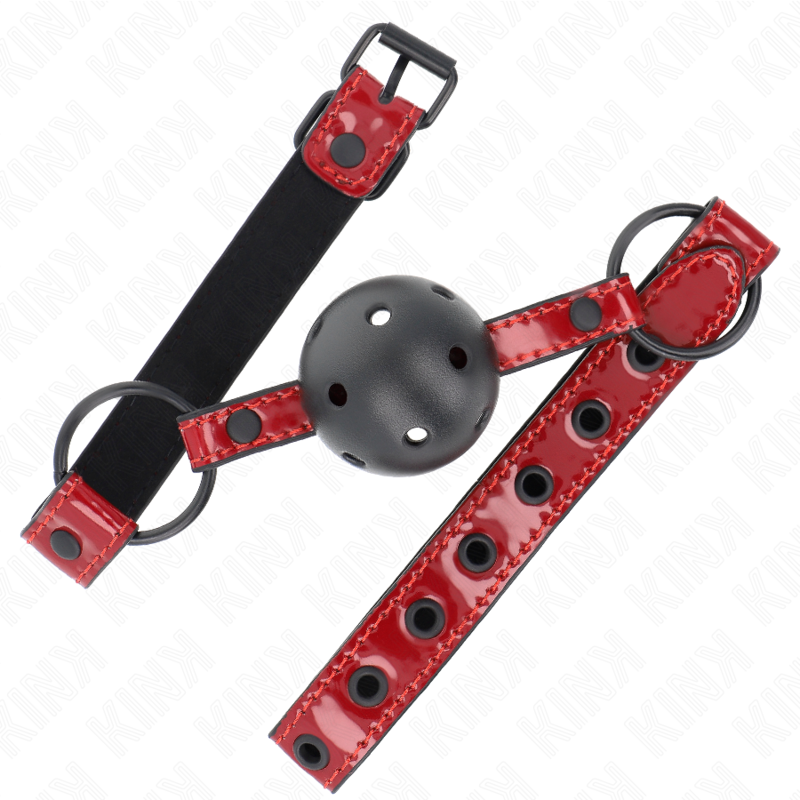 KINK - 4,5 CM GLANZEND KUNSTLEER BALKLEM 63,5 X 2 CM VERSTELBAAR 41 X 59 CM