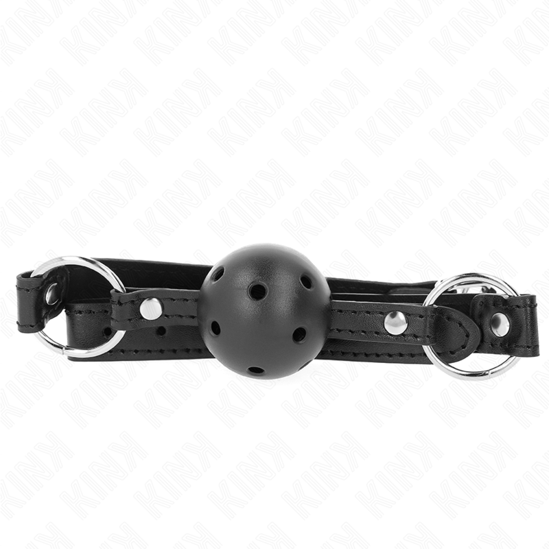 KINK - 4,5 CM ZWARTE HARDE HOLLE BOL KLEM MODEL 1 63,5 X 2 CM