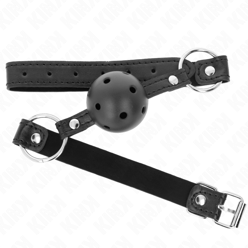KINK - 4,5 CM ZWARTE HARDE HOLLE BOL KLEM MODEL 1 63,5 X 2 CM