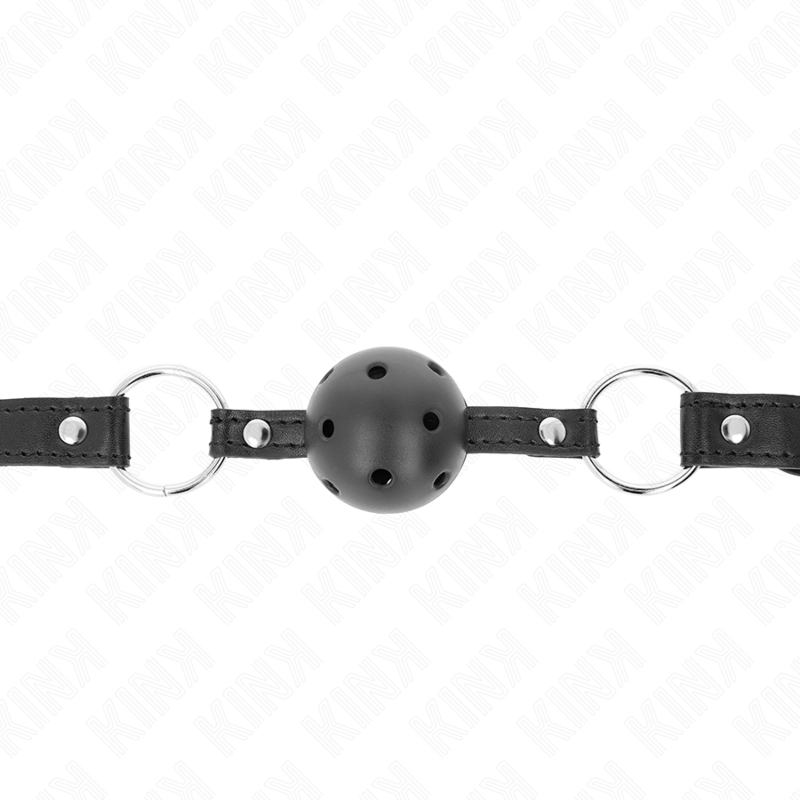 KINK - 4,5 CM ZWARTE HARDE HOLLE BOL KLEM MODEL 1 63,5 X 2 CM