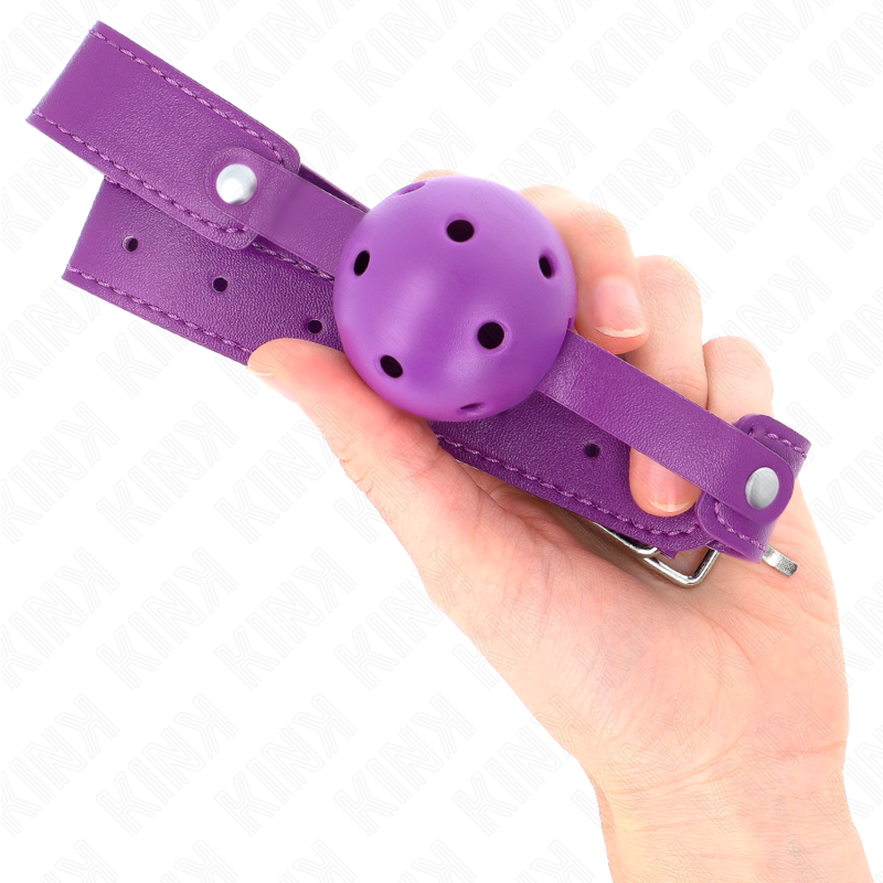 KINK - BALL GAG 4,5 CM ADEMEND PAARS 65 x 2,5 CM