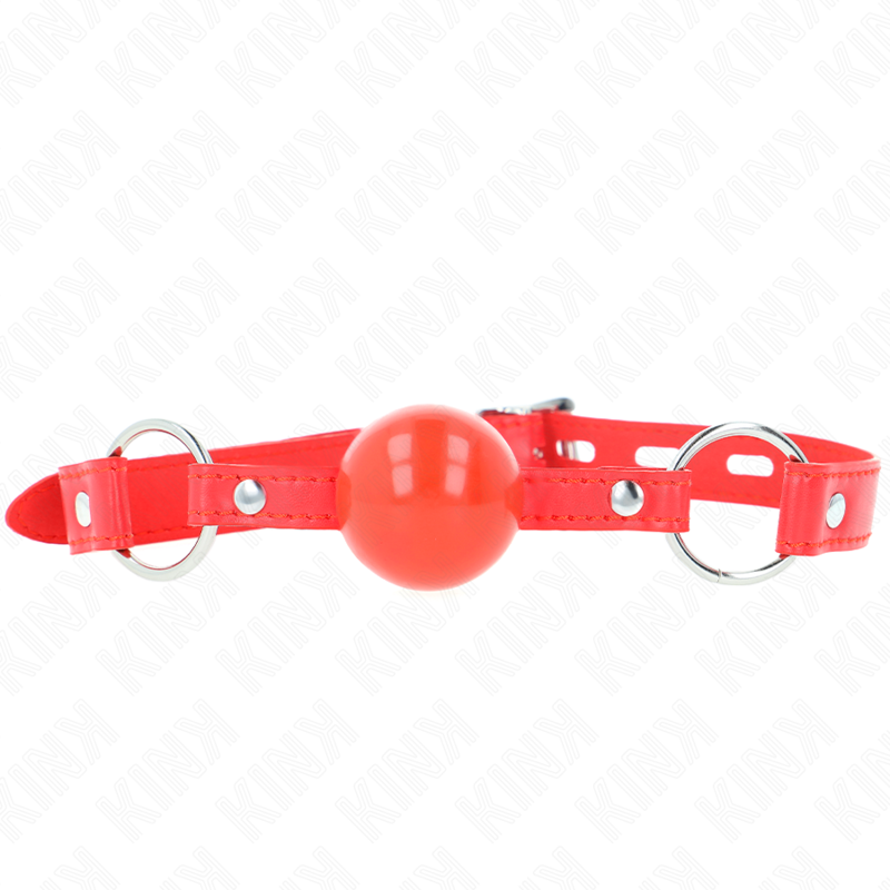 KINK - 4 CM TPE KOGELKLEM MET ROOD SLOT 60 x 2 CM