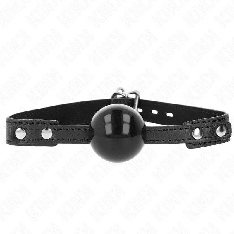 KINK - BALL GAG 4 CM SOFT TPE MODEL 3 60 x 2 CM VERSTELBAAR 37-52 CM