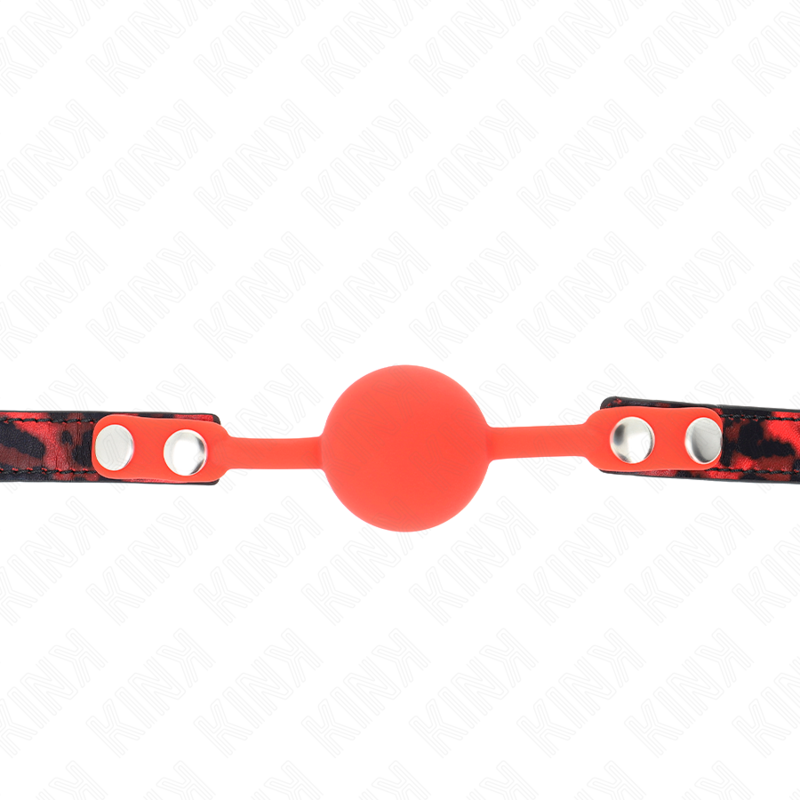 KINK - 4 CM SILICONEN KOGELKLEM MODEL 2 MET SLOT 60 x 2 CM