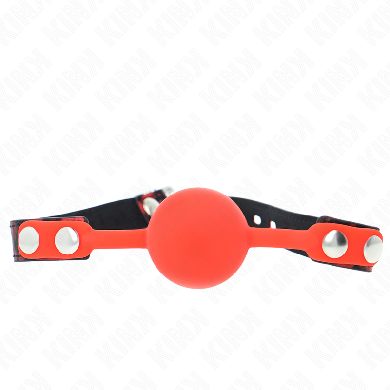 KINK - 4 CM SILICONEN KOGELKLEM MODEL 2 MET SLOT 60 x 2 CM