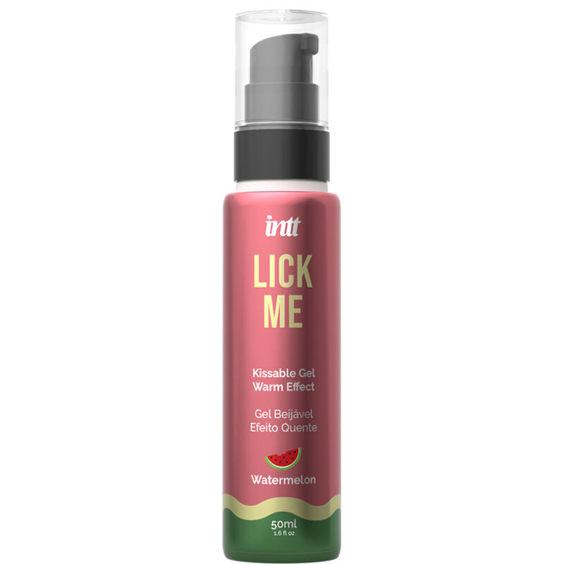 INTT - LICK ME EDIBLE GEL WATERMELOENSMAAK VERWARMEND EFFECT