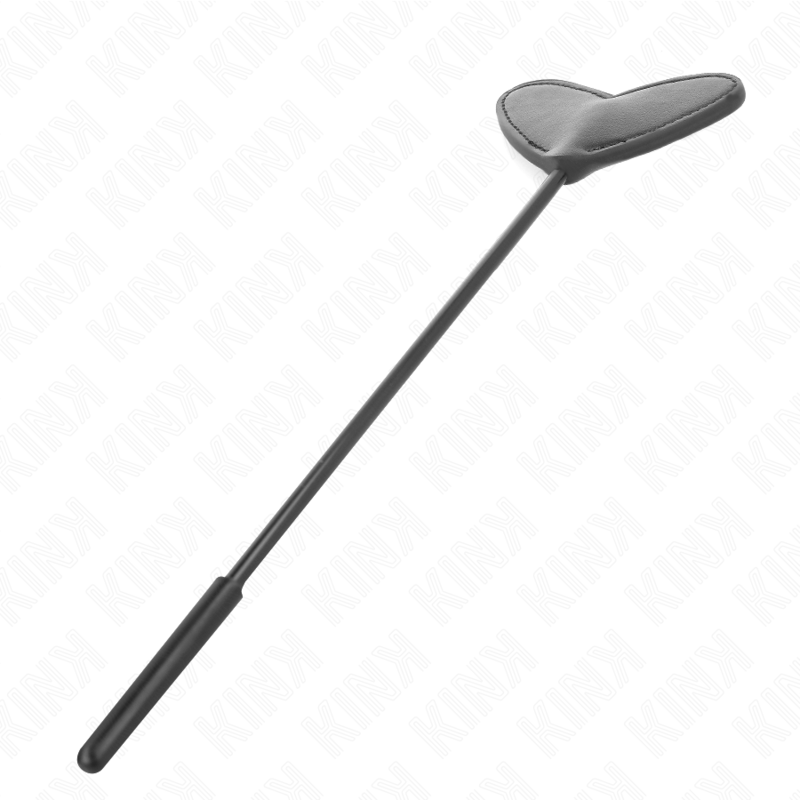 KINK - ZWARTE HARTVORMIGE SCHEP 33 X 10 CM