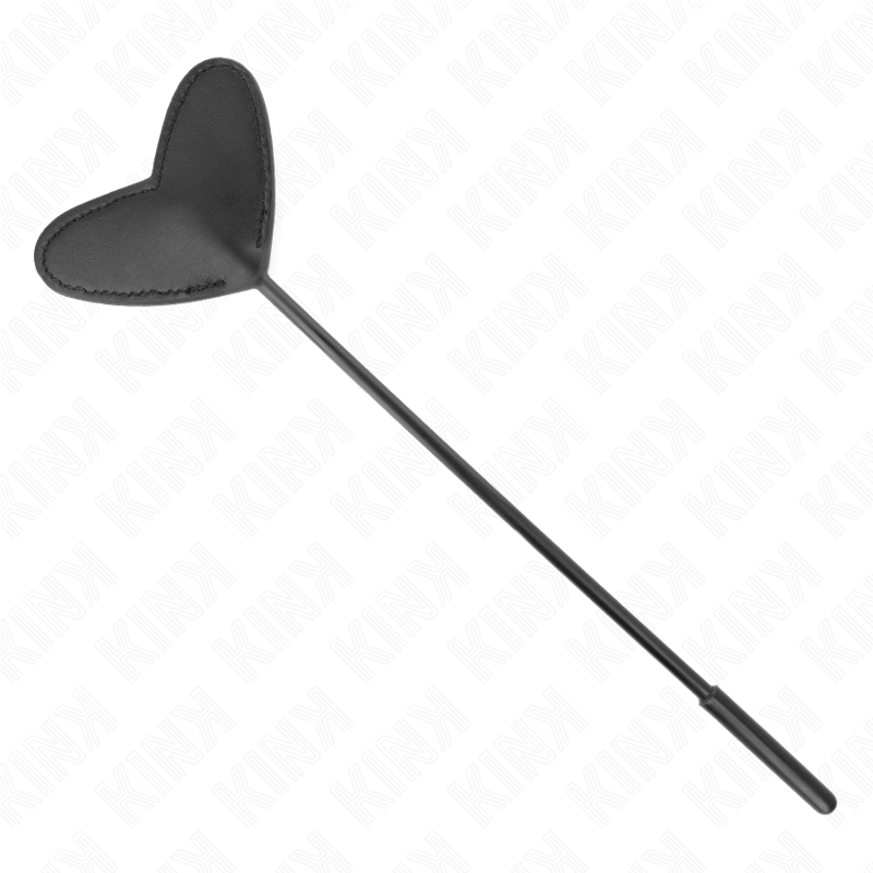 KINK - ZWARTE HARTVORMIGE SCHEP 33 X 10 CM