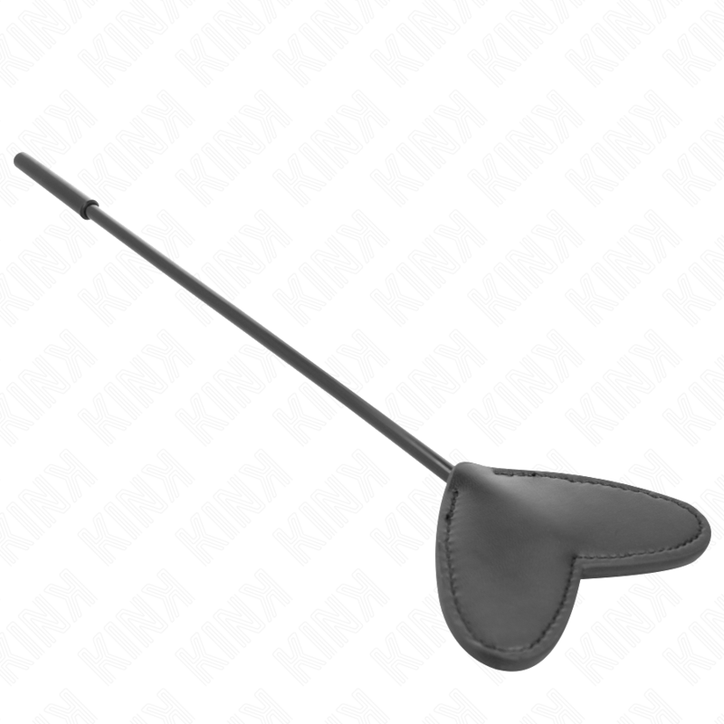 KINK - ZWARTE HARTVORMIGE SCHEP 33 X 10 CM