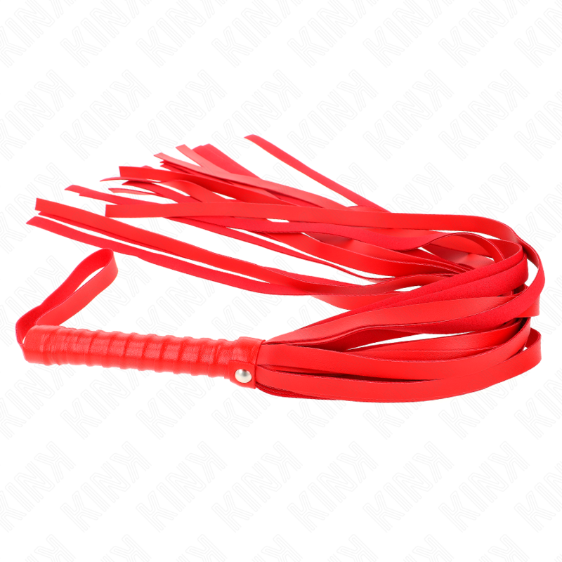 KINK - RODE 70 CM LANGE STAART EN KORTE HANDGREEP ZWEEP