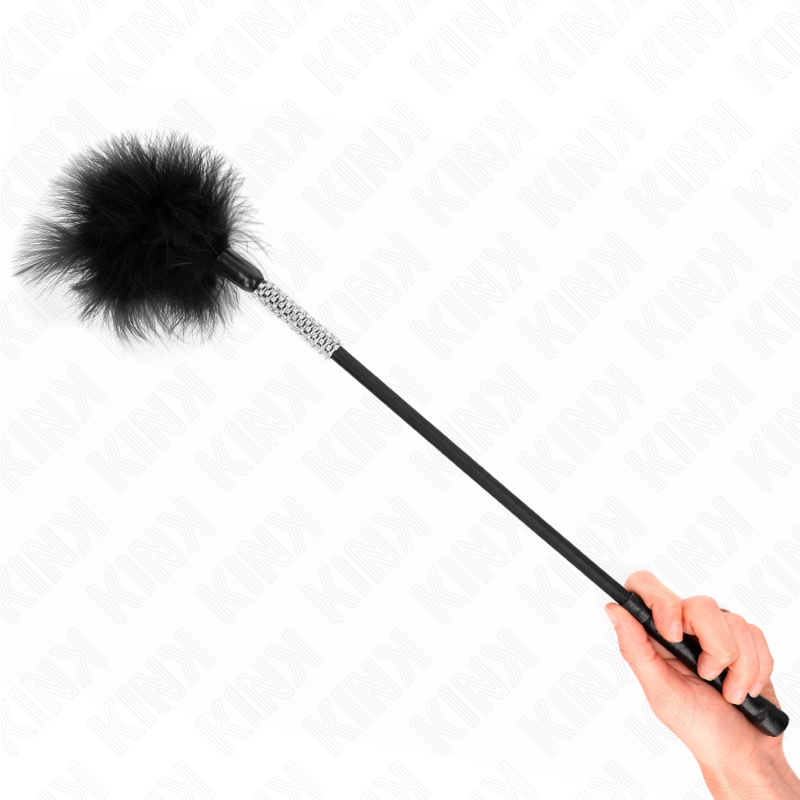 KINK - KITTELVEER MET STRASSEN HANDVAT 50 CM