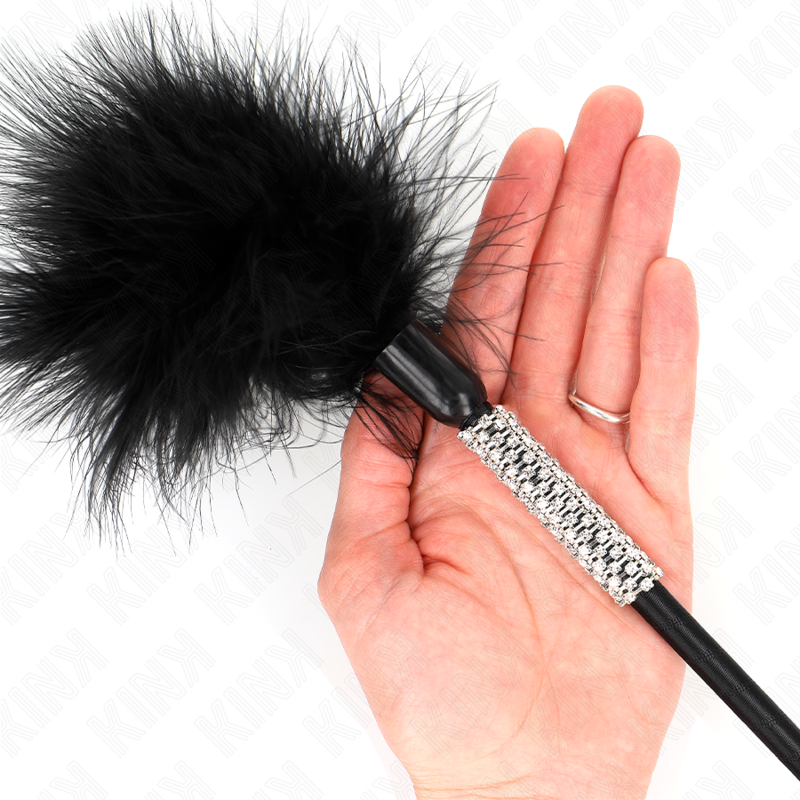 KINK - KITTELVEER MET STRASSEN HANDVAT 50 CM