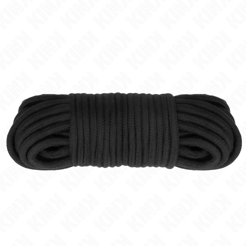 KINK - 20 METER ZWART KATOENEN TOUW