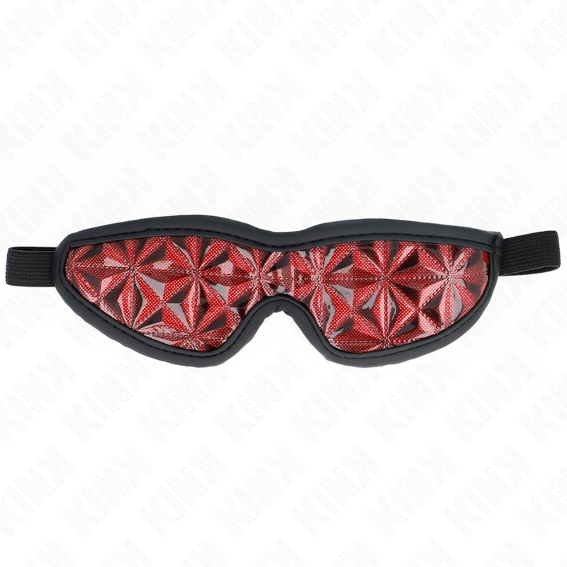 KINK - RODE DIAMANTPATRONEN HOOFDBAND 20,5 x 6 CM