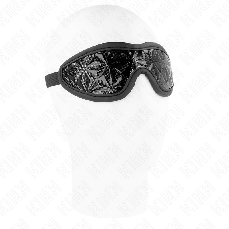 KINK - ZWARTE DIAMANTPATRONEN HOOFDBAND 20,5 x 6 CM