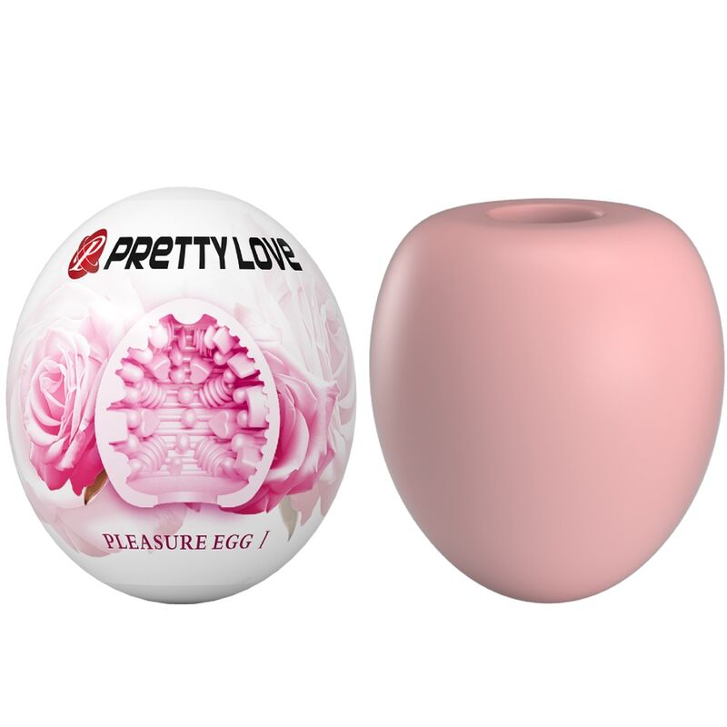 PRETTY LOVE - ROZE EI MANNELIJKE MASTURBATOR