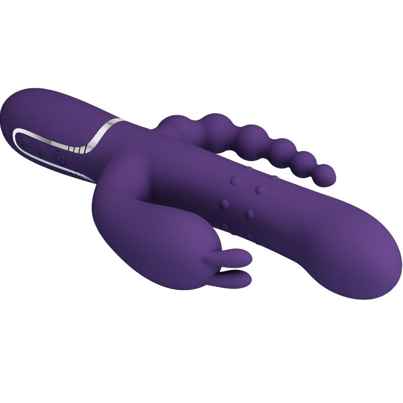 PRETTY LOVE - CAMMY TRIPLE MULTIFUNCTIONELE VIBRATOR 4 IN 1 PAARS