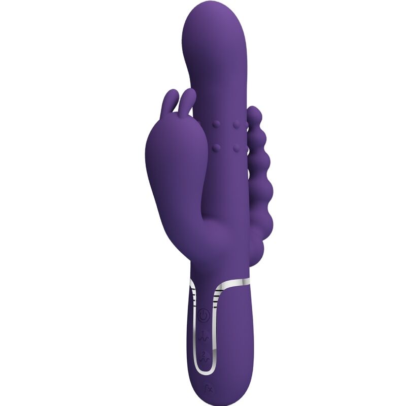 PRETTY LOVE - CAMMY TRIPLE MULTIFUNCTIONELE VIBRATOR 4 IN 1 PAARS