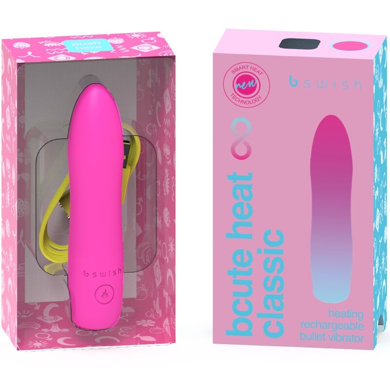 B SWISH - BCUTE INFINITE HEAT KLASSIEKE ROZE VERWARMBARE VIBRATOR
