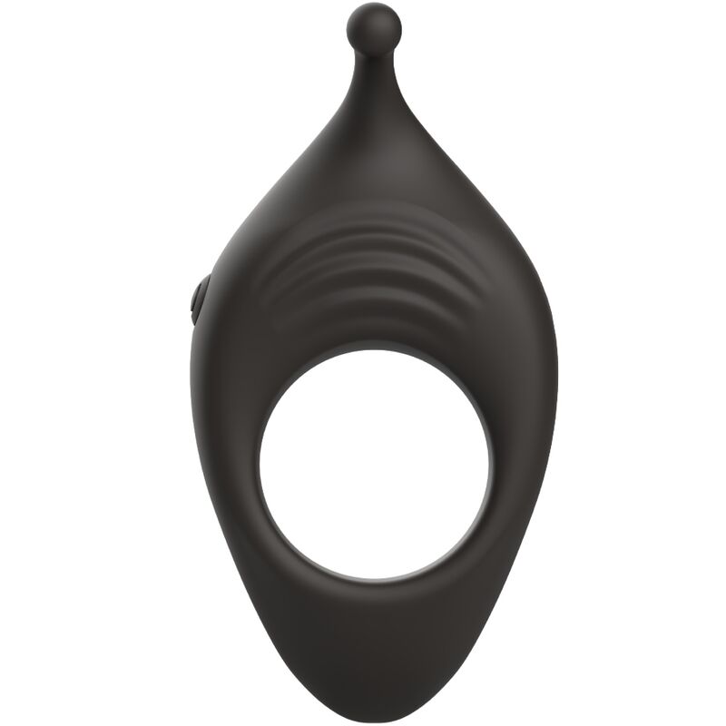 B SWISH - BCHARMED RHYTHM INFINITE DELUXE PENISRING 15 VIBRATIES ZWART