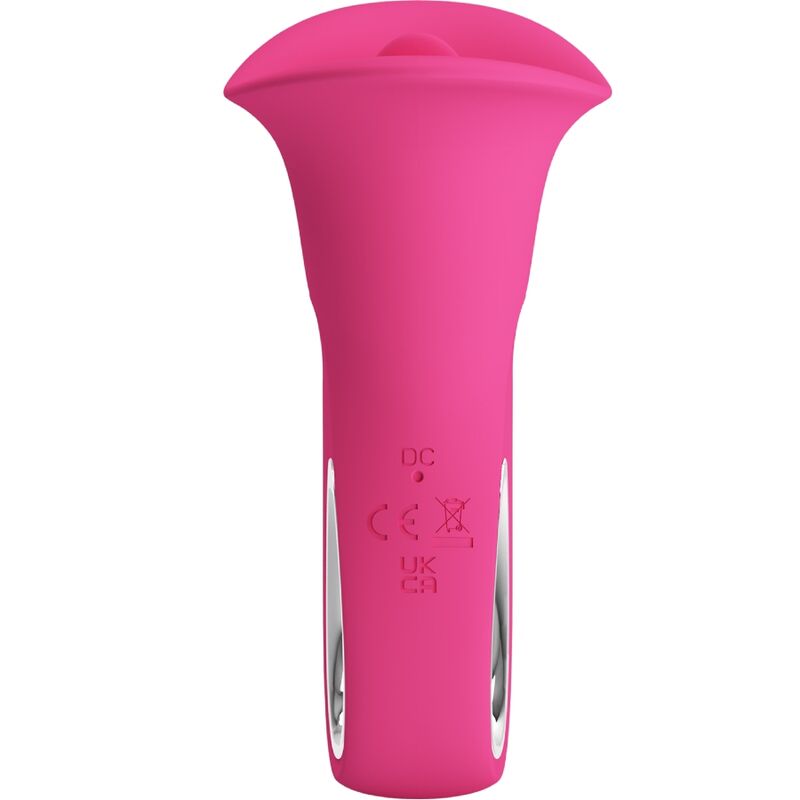 PRETTY LOVE - CLYDE ORALE VIBRATOR TONGVIBRATOR 12 VIBRATIES ROZE
