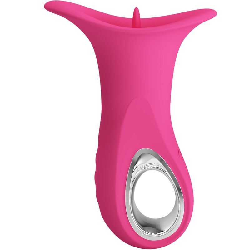 PRETTY LOVE - CLYDE ORALE VIBRATOR TONGVIBRATOR 12 VIBRATIES ROZE