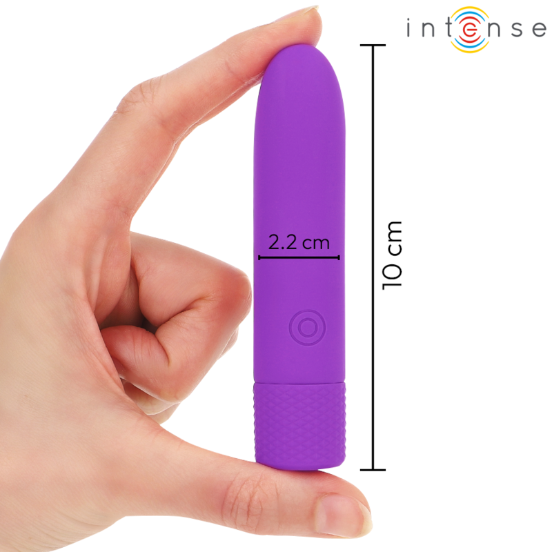 INTENSE - SYMONE USB OPLAADBARE VIBRATIEBOL 8 VIBRATIES PAARS 10 X 2,2 CM