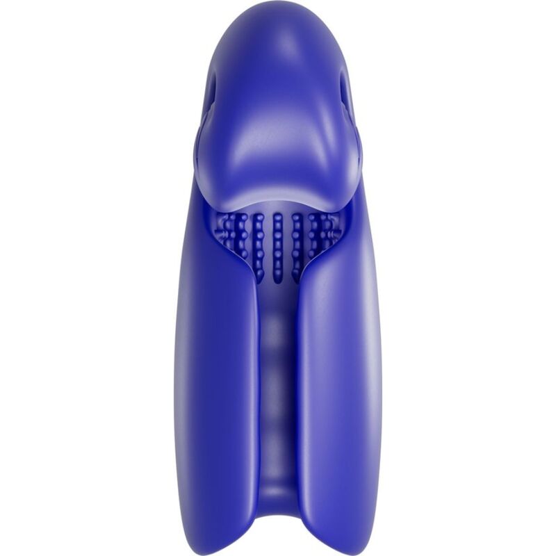 SNAIL VIBE - EVO VOOR HEM MANNELIJKE MASTURBATOR SLIDE NROLL DONKERBLAUW