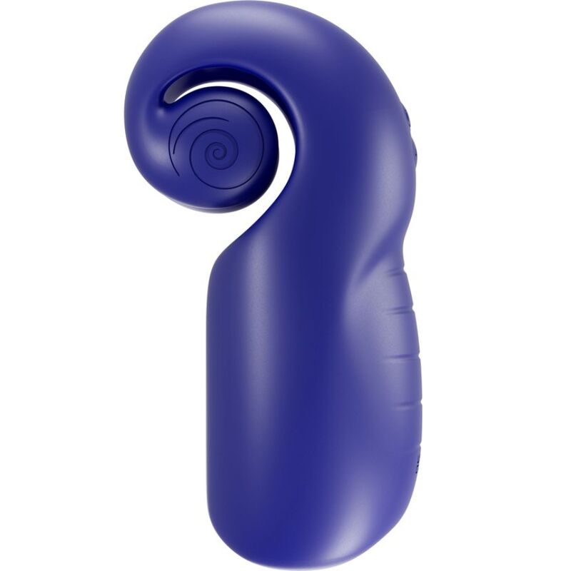 SNAIL VIBE - EVO VOOR HEM MANNELIJKE MASTURBATOR SLIDE NROLL DONKERBLAUW
