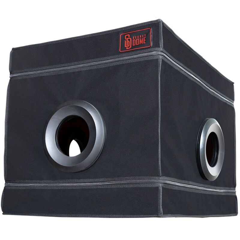 SECRET DOME - KINK CLUB LA NICHE BLACK &amp; RED BOOTH