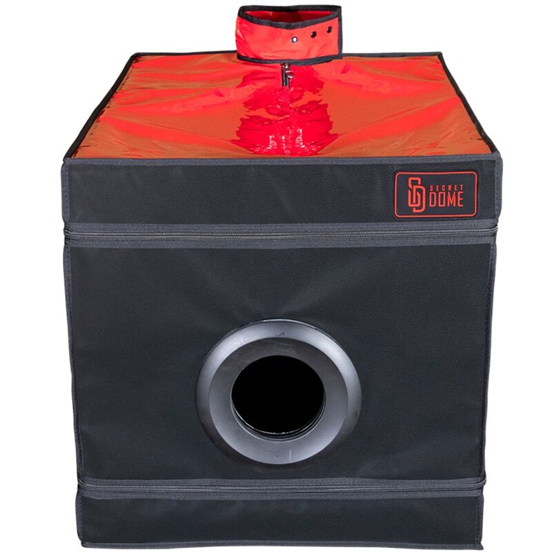SECRET DOME - KINK CLUB LA NICHE BLACK &amp; RED BOOTH