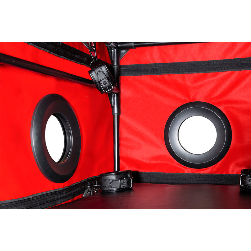 SECRET DOME - KINK CLUB LA NICHE BLACK &amp; RED BOOTH