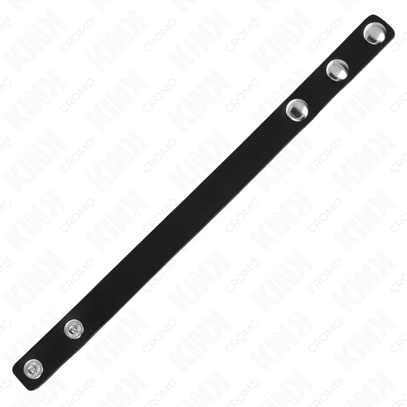 KINK - LEDEREN PENISRING MET KLIKSLUITING 21,5 X 1,5 CM