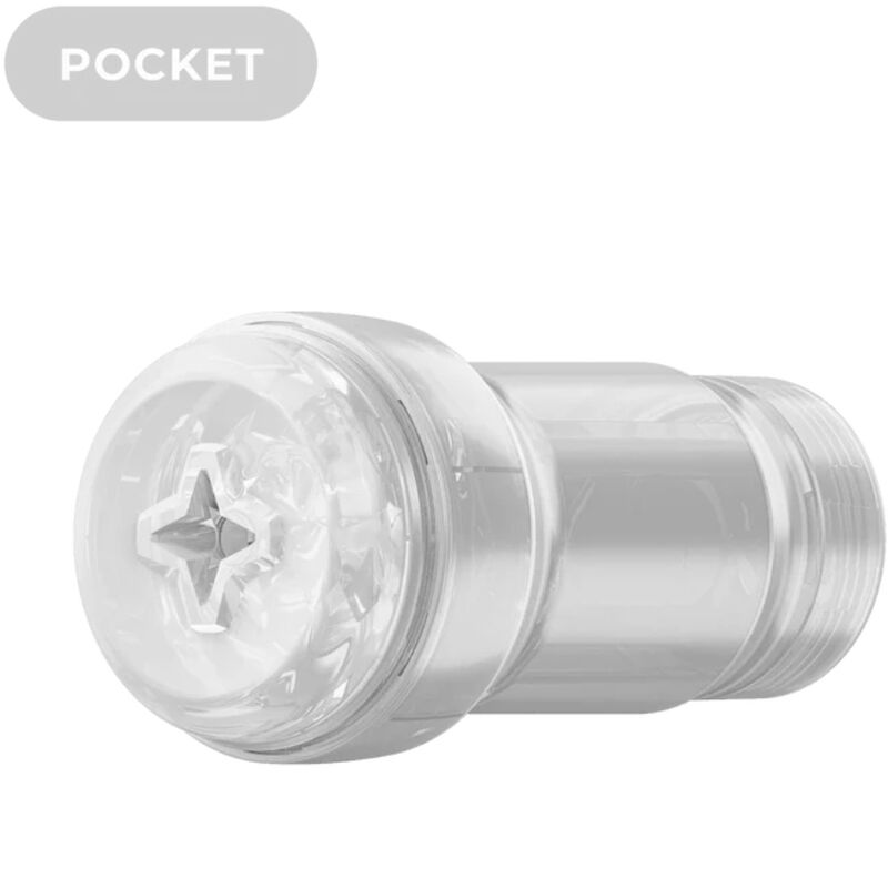 KIIROO - FEEL POCKET STROKER CRYSTAL VAN KIIROO TRANSPARANT