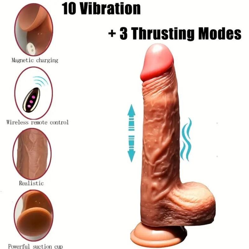 ARMONY - OPLAADBARE TRILLENDE REALISTISCHE DILDO