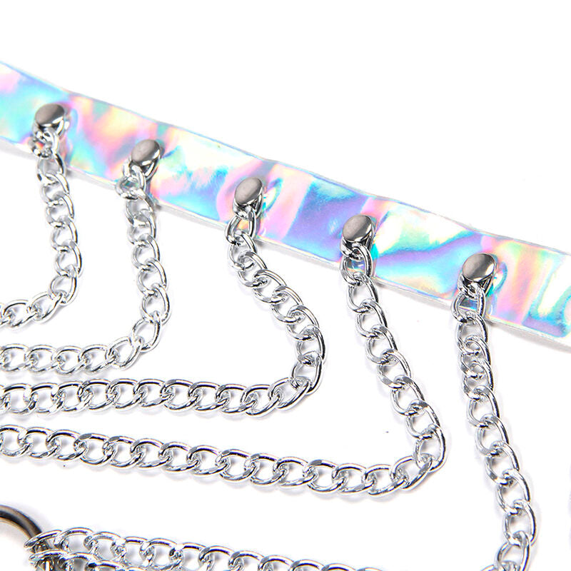 SUBBLIME - 953737 BORSTTUIG MET RINGEN EN KETTINGEN ZILVER ONE SIZE