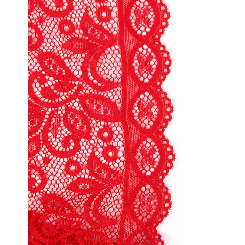 SUBBLIME - 953874 OPEN CUP BODYSUIT ROOD S/M