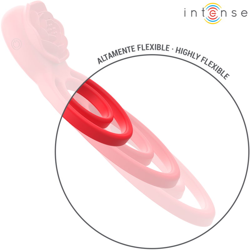 INTENSE - GAIL ROZE STIMULATOR 10 VIBRATIES RODE AFSTANDSBEDIENING