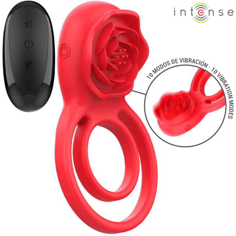 INTENSE - GAIL ROZE STIMULATOR 10 VIBRATIES RODE AFSTANDSBEDIENING