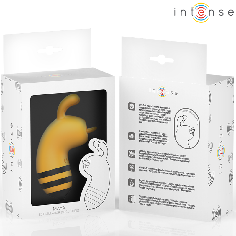 INTENSE - MAYA STIMULATOR MET 360º DRAAIBARE TONG