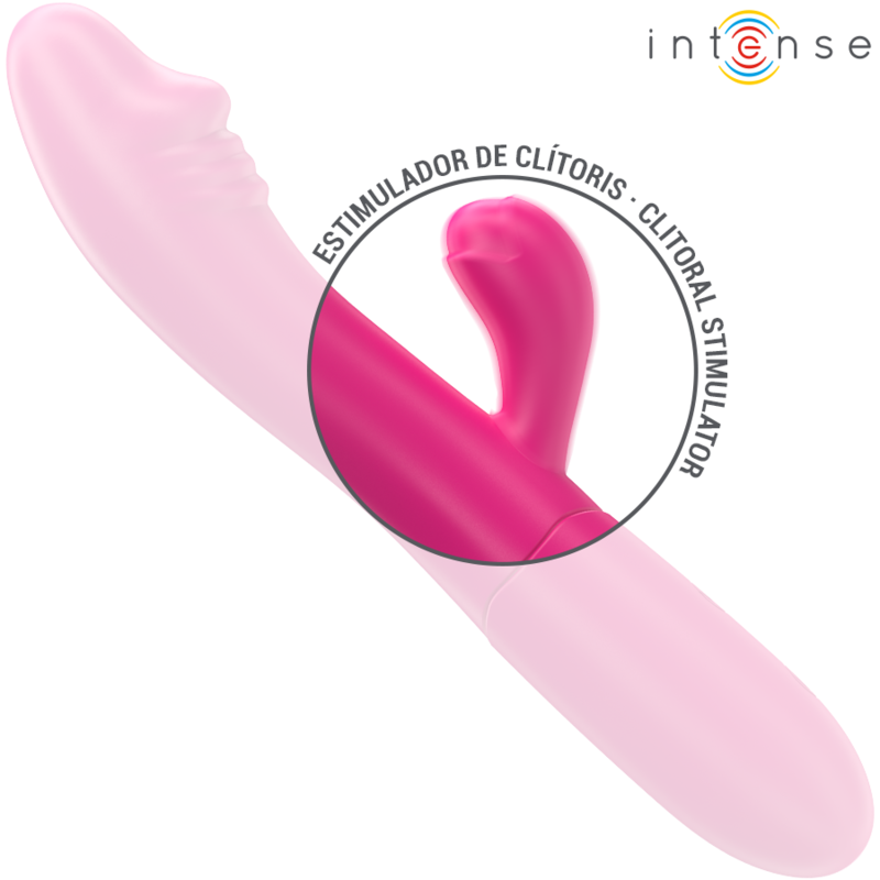 INTENSE - IVY FLEXIBELE VIBRATOR 10 VIBRATIES MET STIMULERENDE ROZE TONG