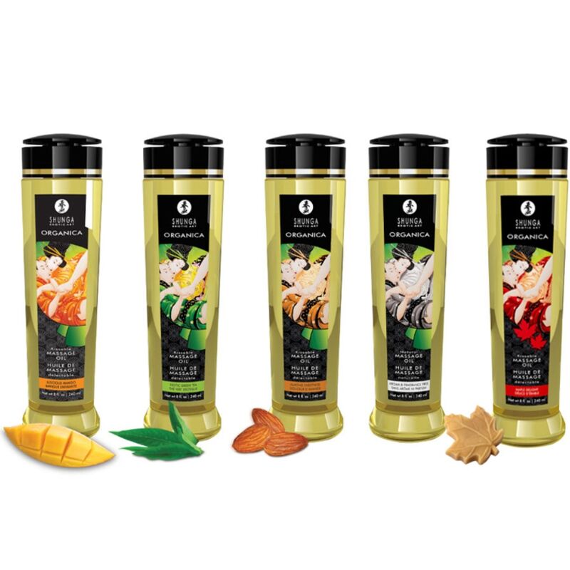 SHUNGA - BIOLOGISCHE MANGO MASSAGEOLIE 240 ML