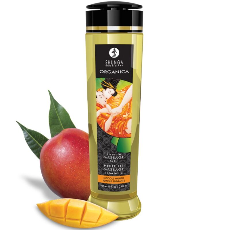 SHUNGA - BIOLOGISCHE MANGO MASSAGEOLIE 240 ML