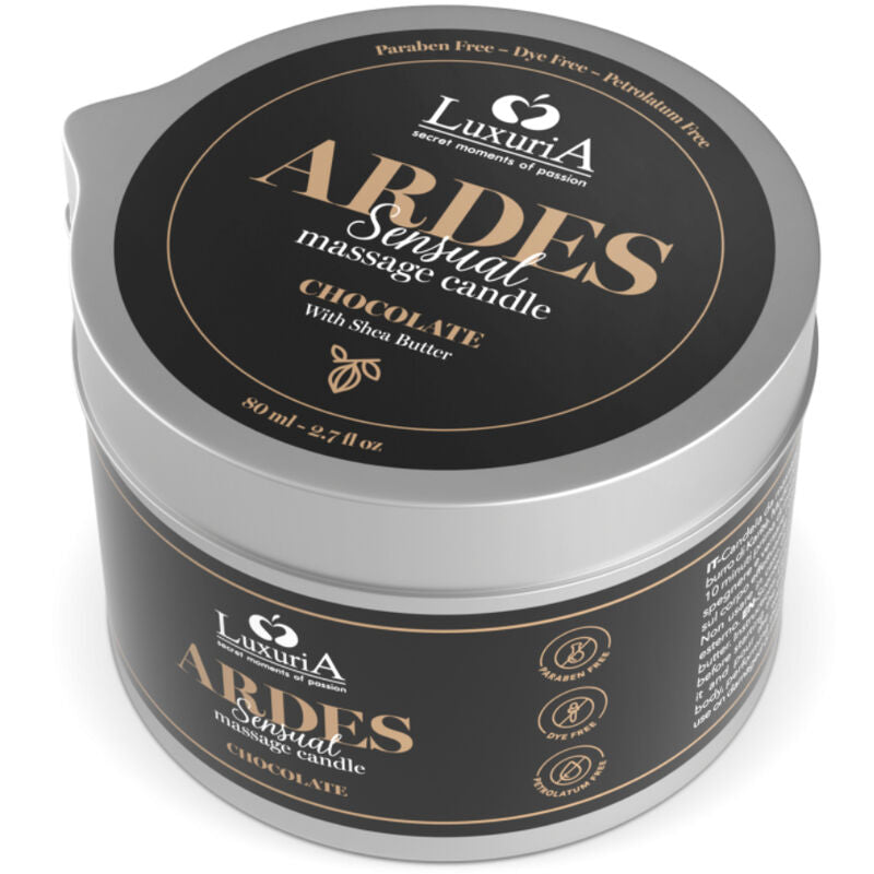INTIMATELINE LUXURIA - CHOCOLADE MASSAGEKAARS