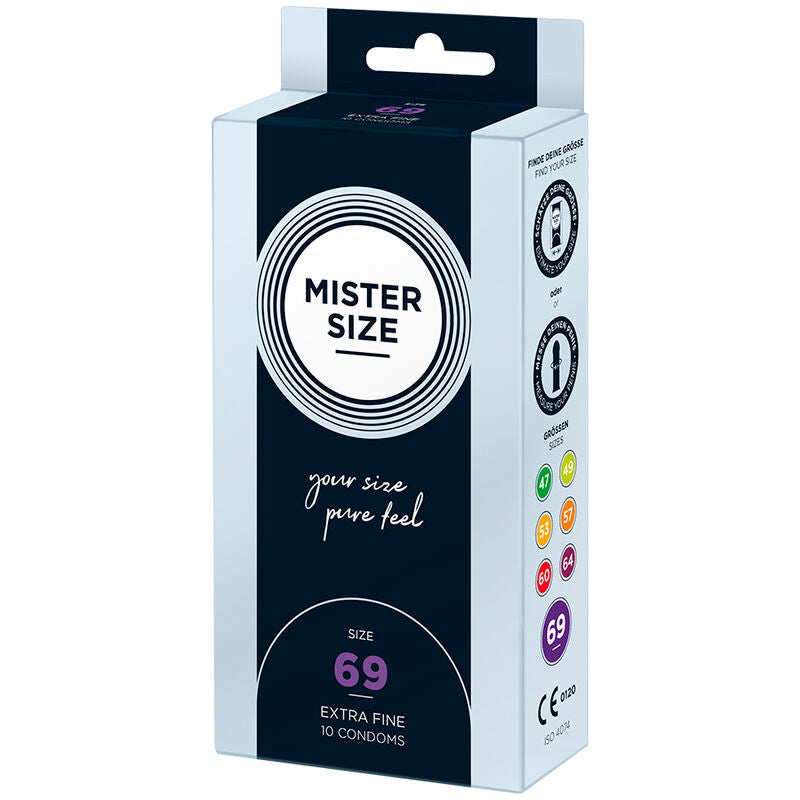 MISTER SIZE - CONDOOMS MAAT XXXL 69 MM (10 STUKS)