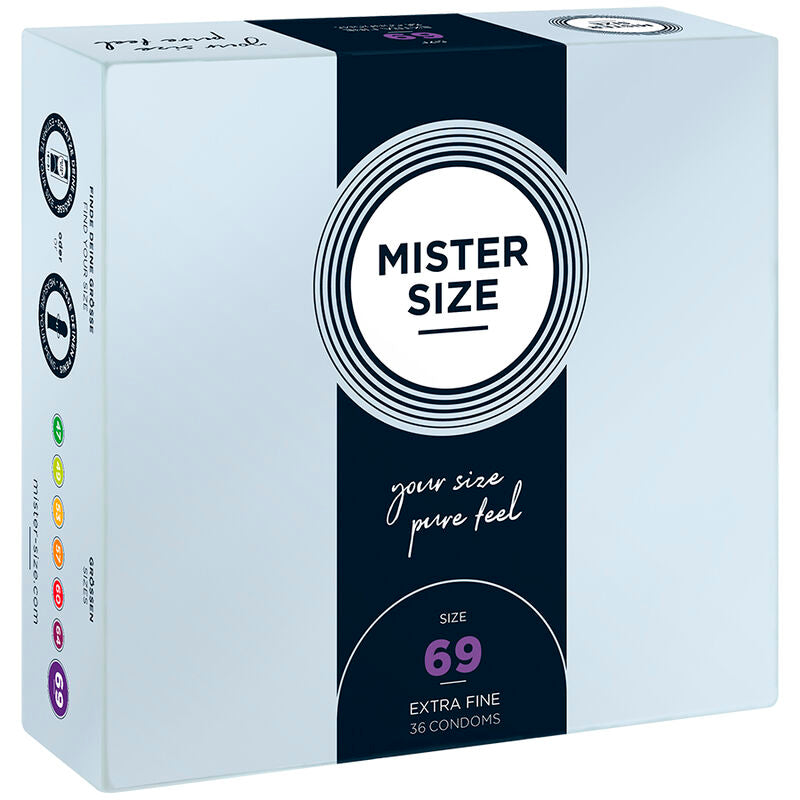 MISTER SIZE - CONDOOMS MAAT XXXL 69 MM (36 STUKS)